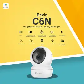 Babycam Ezviz C6N 2MP Wifi CCTV MicroSD Smart IPCam 1080p Night Vision