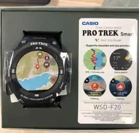 FLASH SALE.! Protrek Smartwatch Original WSD-F20A Black Blue