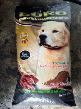 Dogfood Duro Lamb 20kg 20 kg makanan anjing bagus murah