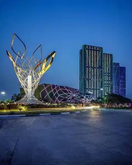 DIJUAL TERMURAH Apartemen Siap Huni Grand Kamala Lagoon Cicilan 1juta