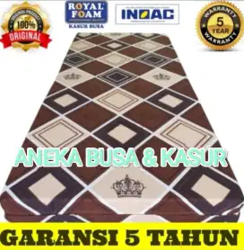 KASUR BUSA SUPER  INOAC / ROYAL TEBAL 14CM - GARANSI 5THN
