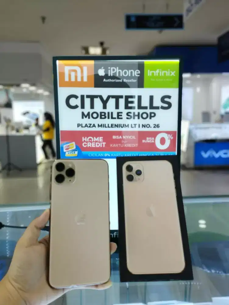 iPhone 11 Pro 256GB Gold Second Ex Internasional