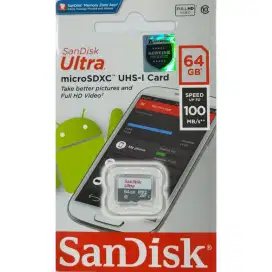 SanDisk Ultra 32 64 GB microSD Class10 Speed Upto 100MBps Ori