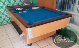 Meja Billiard Biliard Bilyard Pool Table 7ft Batu Marmer Bonus Komplit