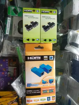 Konverter HDMI to LAN CAT 5e Cat6