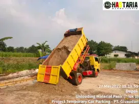 Limestone basecourse batu belah kali split makadam sirtu sirdam pasir