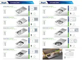 Royal Kitchen Sink Wastafel Dapur Bak Cuci Piring Pengering