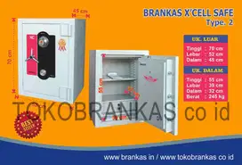 Brankas SNI Brangkas XCELL type 2 Lemari besi Safety Cash Box