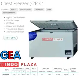 CHEST FREEZER GEA AB-506 R