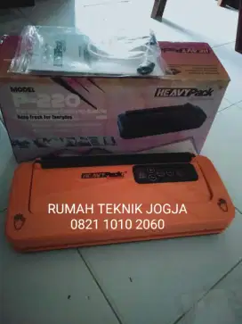 (RUMAH TEKNIK J9GJA)mesin vakum sealer,dilengkapi pisaupemotongplastik