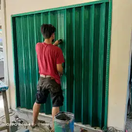 Folding get dan rolling door