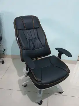 KURSI DIREKTUR MODERN ERGONOMIS KULIT OFFICE CHAIR KANTOR MANAJER