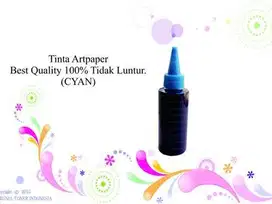 Tinta Artpaper Best Quality 100% Tidak Luntur. (CYAN) Berkualitas