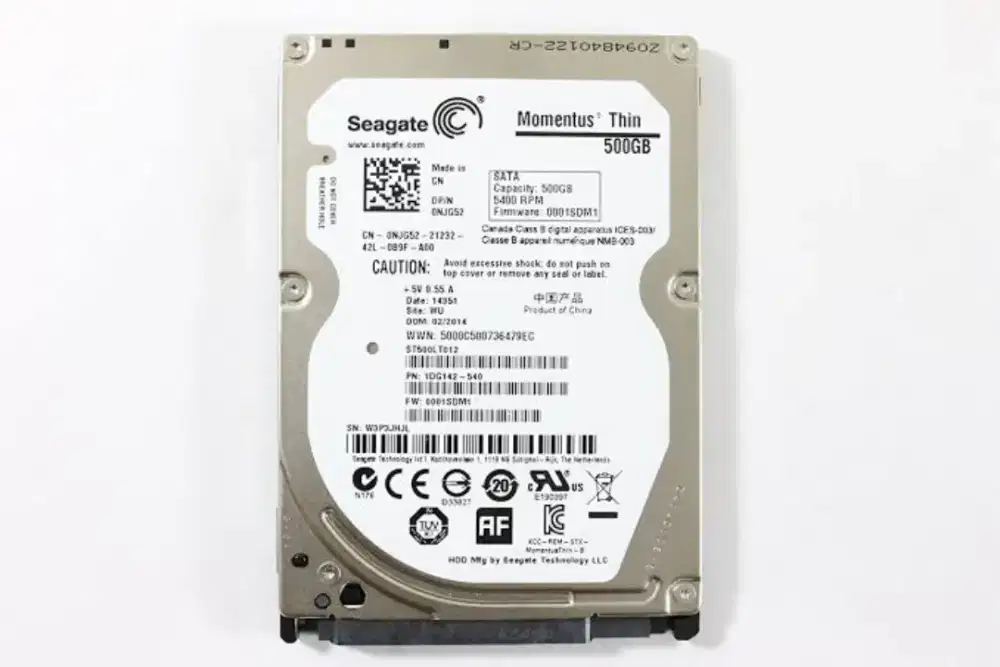 Free ongkir hardisk laptop 500GB Momentus