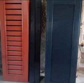 Pintu besi press EISEN cat OVEN POWDER COATING