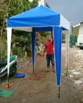 Tenda stand bongkr pasang dn lipat