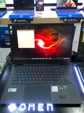 Kredit laptop HP Omen gaming Ryzen7 RTX 3070 DP mulai 0%