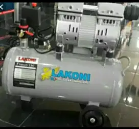 (RUMAH TEKNIK JOGJA) kompresor listrik , 1 hp , 30 liter, oiless,
