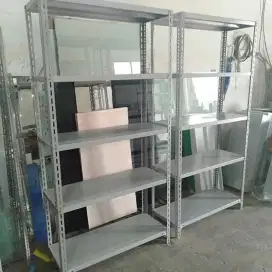 Rak Besi Siku Lubang 5 susun Terima Pesanan