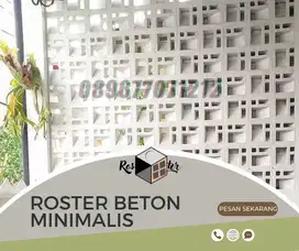 BANYAK MOTIF ROSTER/LOSTER BETON MINIMALIS BERKUALITAS