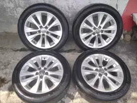 VELG toyota alphard vellfire  ring 18  sama Ban