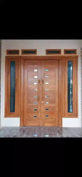 Pintu utama, kamar, jendela, kusen