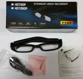 Eyewear Video Recorder Spycam Camera Kacamata Kaca Mata Bening