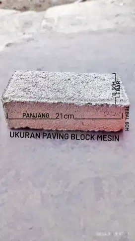 Paving block mesin