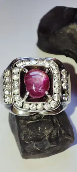 Sale !!! Natural Star Ruby - Burma Memo BIG