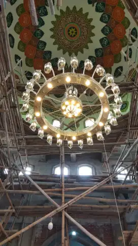 Lampu hias masjid nabawi, lampu madinah