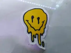 emblem patch bordir smell meleleh