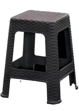 KURSI PLASTIK RATTAN SQUARE OLYMPLAST