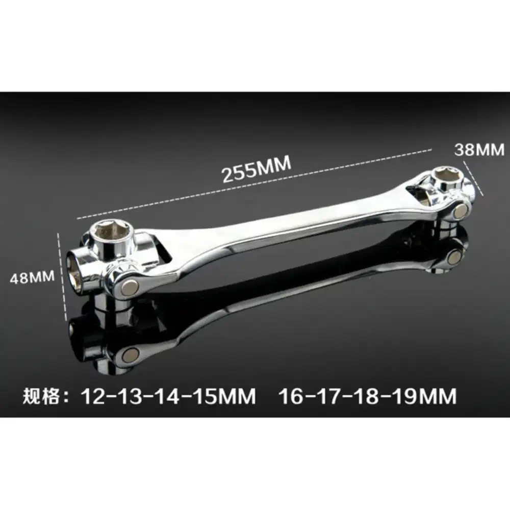 Kunci Pas Multifungsi 8in1 Multi Hexagon Wrench with Powerful Magne
 