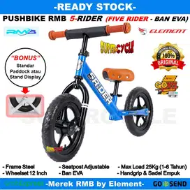 Sepeda Anak Pushbike 5Rider / Five Rider 3.0 Eva / Ban Busa RMB Balanc