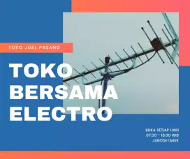 Toko Pasang Antena TV Digital Smart TV Bekasi Utara