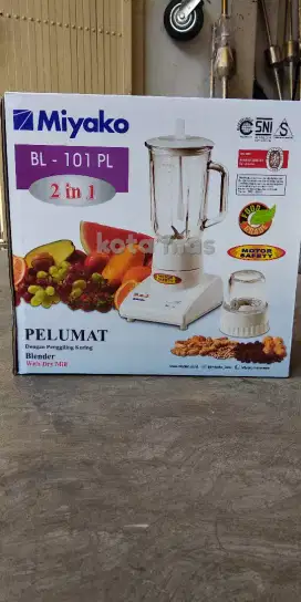 Blender Plastik Miyako 1 Liter BL101PL Murah Bagus Baru