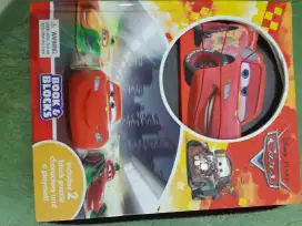 Disney Pixar Cars Book and Blocks