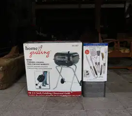 Paket Alat Barbeque/Home Grilling/Alat Pemanggang/Grilling Tool/Set Al