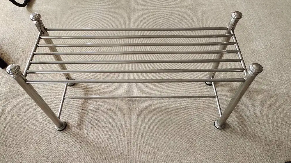 Sepasang Bangku Stainless Steel Sport Bench Rust Proof Murah
