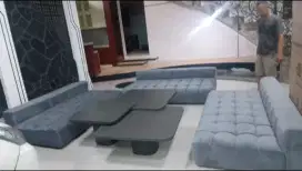 Sofa lesehan tatami plus meja