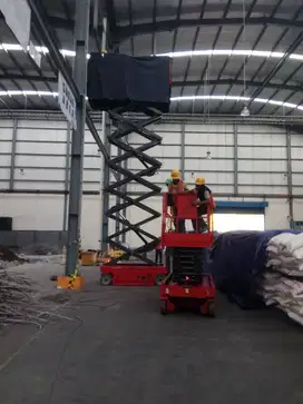 Sewa dan jual Scissor lift di Pasuruan Mojokerto Kediri Jawa Timur