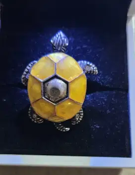 Cincin perak kura kura
