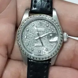 Jam Tangan Automatic SANDOZ Wanita Sapphire Glass Original Swiss
