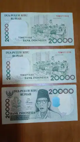 Dijual Uang Lama 20rb