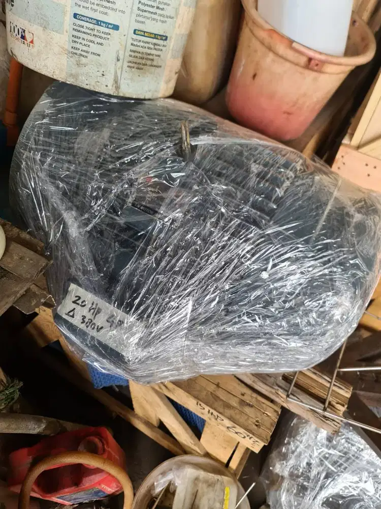 LM MOTOR - ELEKTRO DINAMO MOTOR 20HP 15KW 4POLE - DINAMO FLANGE