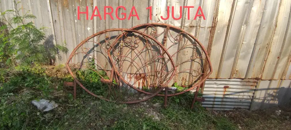 JUALPAGAR RUMAH MODEL DORONG/KUPU KUPU/PINTUNYA SAJA