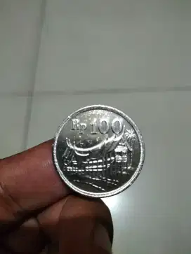 Uang Kuno Koin 100 Tahun 1973 Sudah di Bersihkan Kinclong.