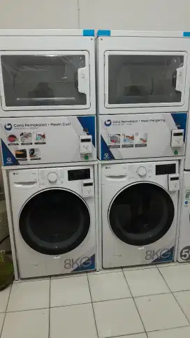 MESIN LAUNDRY KOIN ATAU TAPCARD SYSTEM LG MAYTAG