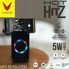 Vyatta hot hitz speaker 5W + led RGB original super bass.