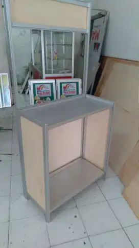 Etalase Meja Lipat / Booth Portable